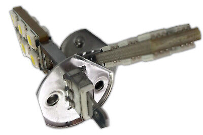 COPPIA Lampada Led H1 12 SMD 5050 Luci Fendinebbia Bianco Freddo 6000K 12V 2W