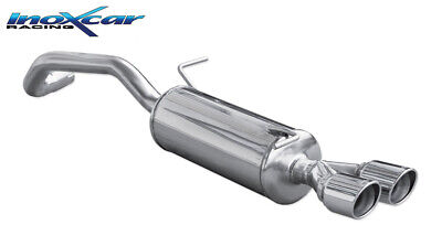 A1 1.4 TURBO (122CV) 2011-- Posteriore con uscita 2 x diam. 80 X-RACE