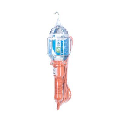 Lampada da Lavoro con Interruttore per Lampade E27 (Non Incluso) Max 60W, Cavo