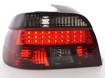 Coppia Fari Fanali Posteriori Tuning LED serie 5 Berlina (E39) 95-00 rosso/