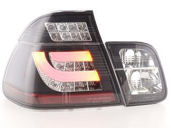 Coppia Fari Fanali Posteriori Tuning LED serie 3 E46 Limo Berlina 02-05 nero