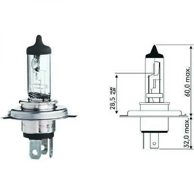 Lampadina H4 12V 60/55W P43t Longlife