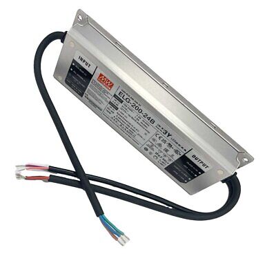 MeanWell ELG-200-24B-3Y Alimentatore Dimmerabile 0-10V PWM Resistenza IP67 200W