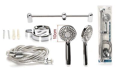 Kit Asta Doccia Saliscendi Con Soffione Diametro 10cm <ul><li>Il offre