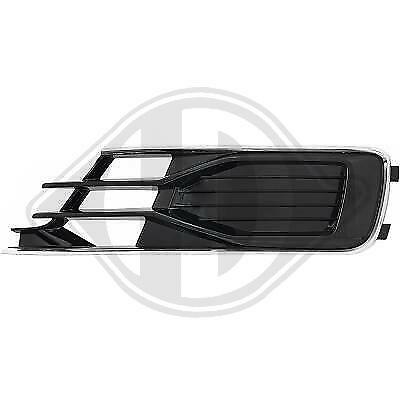 Griglia nebbia sx A6 14-16 no S-line no listello cromato 4G08076