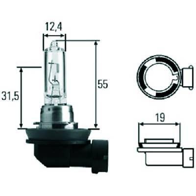 Lampada alogena H9
