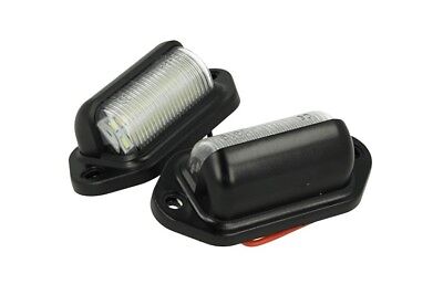 Kit Luci Targa Led Universale 12V 2W Lampada Ingombro Per Moto Auto Rimorchio F
