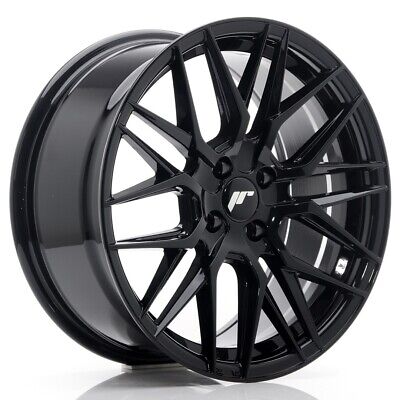 Cerchi JR JR28 17x8 ET40 4x100 nero lucido