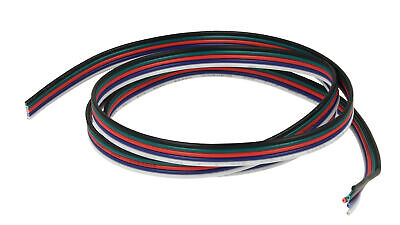 Cavo Filo Elettrico Penta Polare 5 X 0,25 mmq Per Striscia Led RGBW RGB+W 1