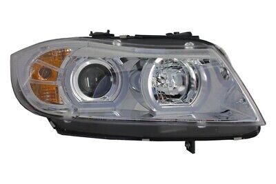 Fari 3D LED Angel Eyes adatti per E90 / E91 (03.2005-08.2008) U-Type Chrome