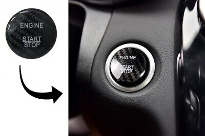 Copri pulsante di avviamento del motore dell'auto Decorazione interna adatta pe