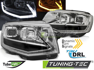 FARO TUBO LUCE CROMATA DRL SEQ per T6 15-19