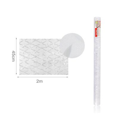 6 Rotoli Pellicola Vetri Finestre Privacy Autoadesiva Opaca 45X200cm Tot. 5,4mq