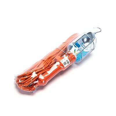 Lampada da Lavoro con Interruttore per Lampade E27 (Non Incluso) Max 60W, Cavo