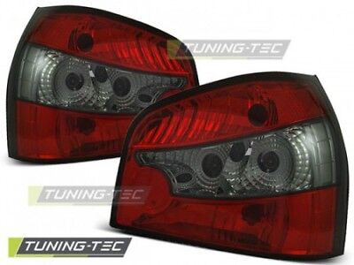 Coppia set Fari Faro Fanale Tuning A3 8L (08.1996-08.2000) Fumè Rosso