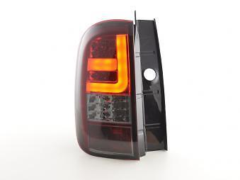 Coppia Fari Fanali Posteriori Tuning LED LTI Duster 10- rosso/nero