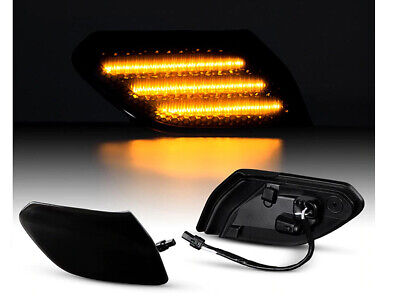 Kit Freccia Laterale a Led Side Marker Dinamica Lente Fume Per JL wrangler Dopo