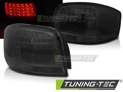 FANALI POSTERIORI A LED FUME' adatti per AUDI A3 05.03-08