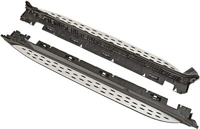 Coppia Set pedane gradini TUNING laterali GLC X253 SUV Coupè 2015- acciaio ABS