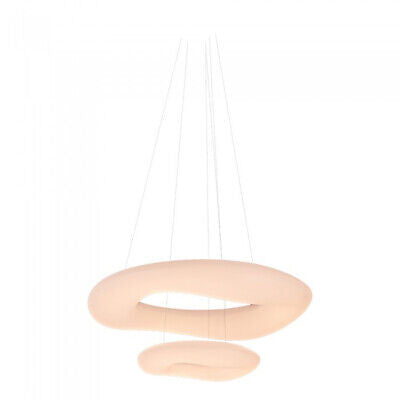 Lampada Led A Sospensione Moderno Circolare Doppio Anelli CCT Diametro 600mm