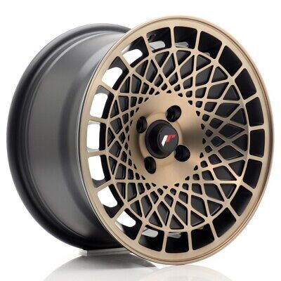 Cerchi JR JR14 15x8 ET20 4x100 Finitura bronzo nero