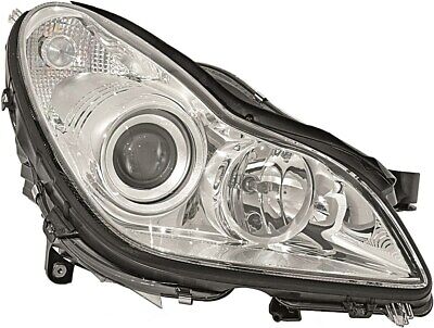 Faro anteriore bixenon dx CLS W219 04-10 HELLA D2S H7 freccia curva