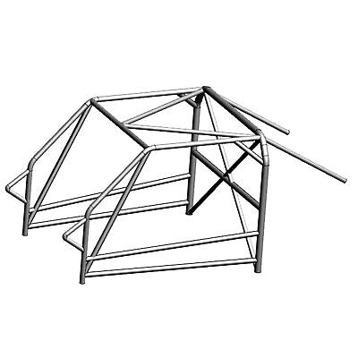 Ab / 100/349 Roll BAR para Can-Am Maverick 1000 2014 Puntos: 8 Wmateriale: Fe45