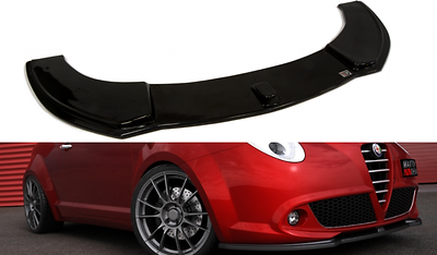MITO Spoiler Splitter Sottoparaurti Lama Anteriore Nero Satinato