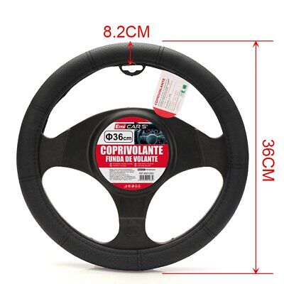 Coprivolante in pelle sintetica traforata da 36cm