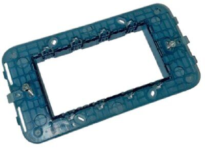 ETTROIT Supporto 4P 4 Posti Serie Venus Compatibile Con Vimar Arke