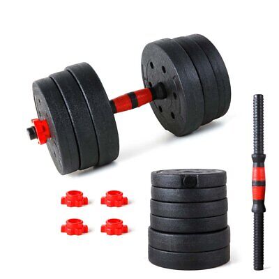 2pz Set di Manubri Regolabili da 20 kg per Palestra e Casa <ul> <li>Tappetino