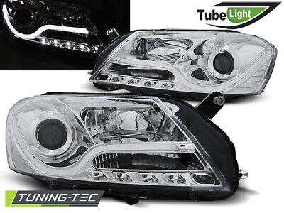 FARI TUBO LUCE CROMATI per PASSAT B7 10.10-10.14