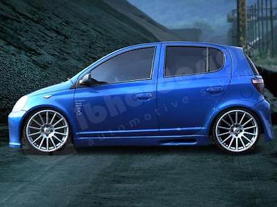 Coppia minigonne tuning (K-19 K-18) YARIS 1 I MK1 3/5 porte 1999-2005