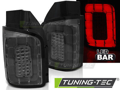 LED BAR TAIL LIGHTS SMOKE fits T6 15-19 TRANSPORTER