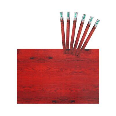 6 Rotoli Carta Adesive Per Mobili 45X200cm Legno da Parati Autoadesive