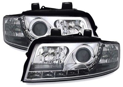 Faro fanale LED per A4 8E cromati