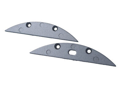 Kit Terminali Tapi di Chiusura In Metallo Con e Senza Foro Per Profilato