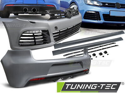 Body Kit estetico Completo Tuning GOLF 6 2008-2012 R20 STYLE da verniciare