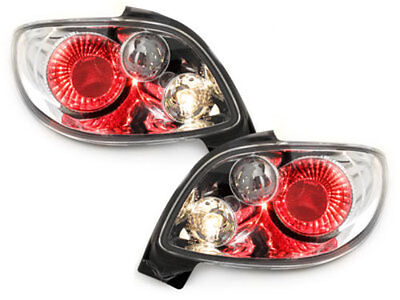 Coppia fari fanali posteriori TUNING 206 98-05 solo per CC CROMATI