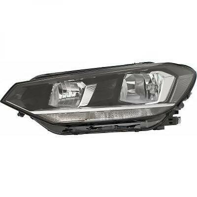 Faro fanale anteriore sinistro TOURAN 15- con motorino per reg. elettrica H7+