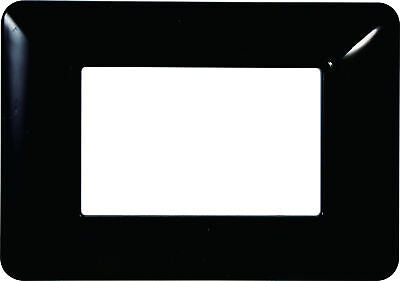 ETTROIT Placca Plastica Serie Solar 3P Colore Nero Compatibile Con Bticino