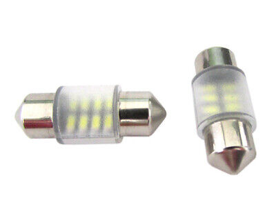 Lampadina Led Micro Siluro T11 28mm 12V 1W Bianco Freddo Per Luci Di Cortesia