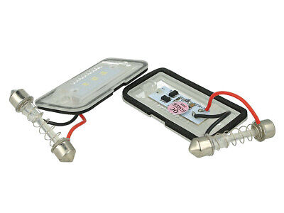 Kit Luci Targa Led Benz CLK W209 C209 A209 Da 2002 A 2009 Bianco Canbu