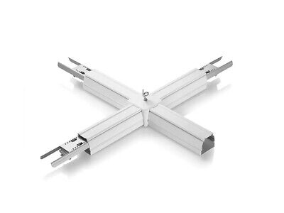 Connettore Lineare a Forma X per Plafoniera Led Sospensione SKU-1385 <div
