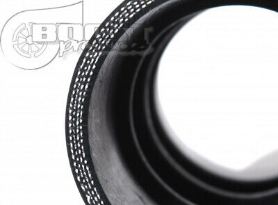 Gomito Curva in silicone 180 gradi. 83mm. nero