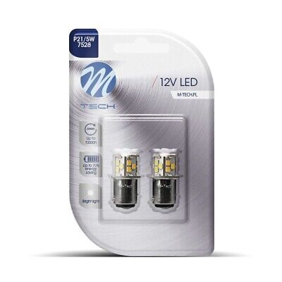 Blister 2x LED L113 BAY15d 21xSMD2835 bianco