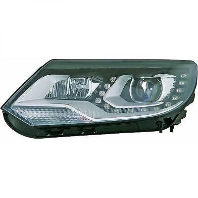 Faro fanale bixenon Sinistro TIGUAN 11- HELLA D3S+H7 con motorino con luce d