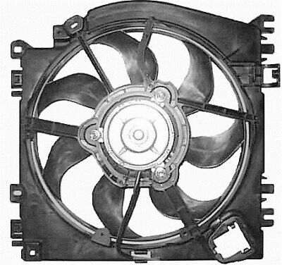 Elettroventola CLIO MODUS 04-09 340mm 1.2 1.4 1.6 1.5dci +AC