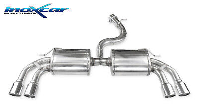 A3 (TYPE 8V) S3 2.0 TFSI (300CV) 2013-- Posteriore con uscita 2 x diam. 80