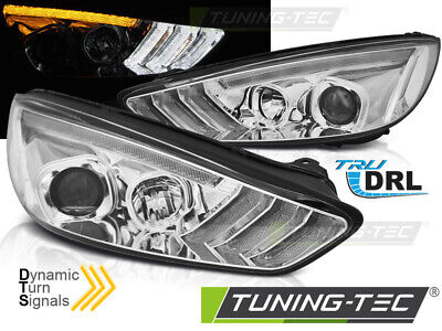 FOCUS MK3 15-18 CHROME DRL LED SEQ INDICAOR